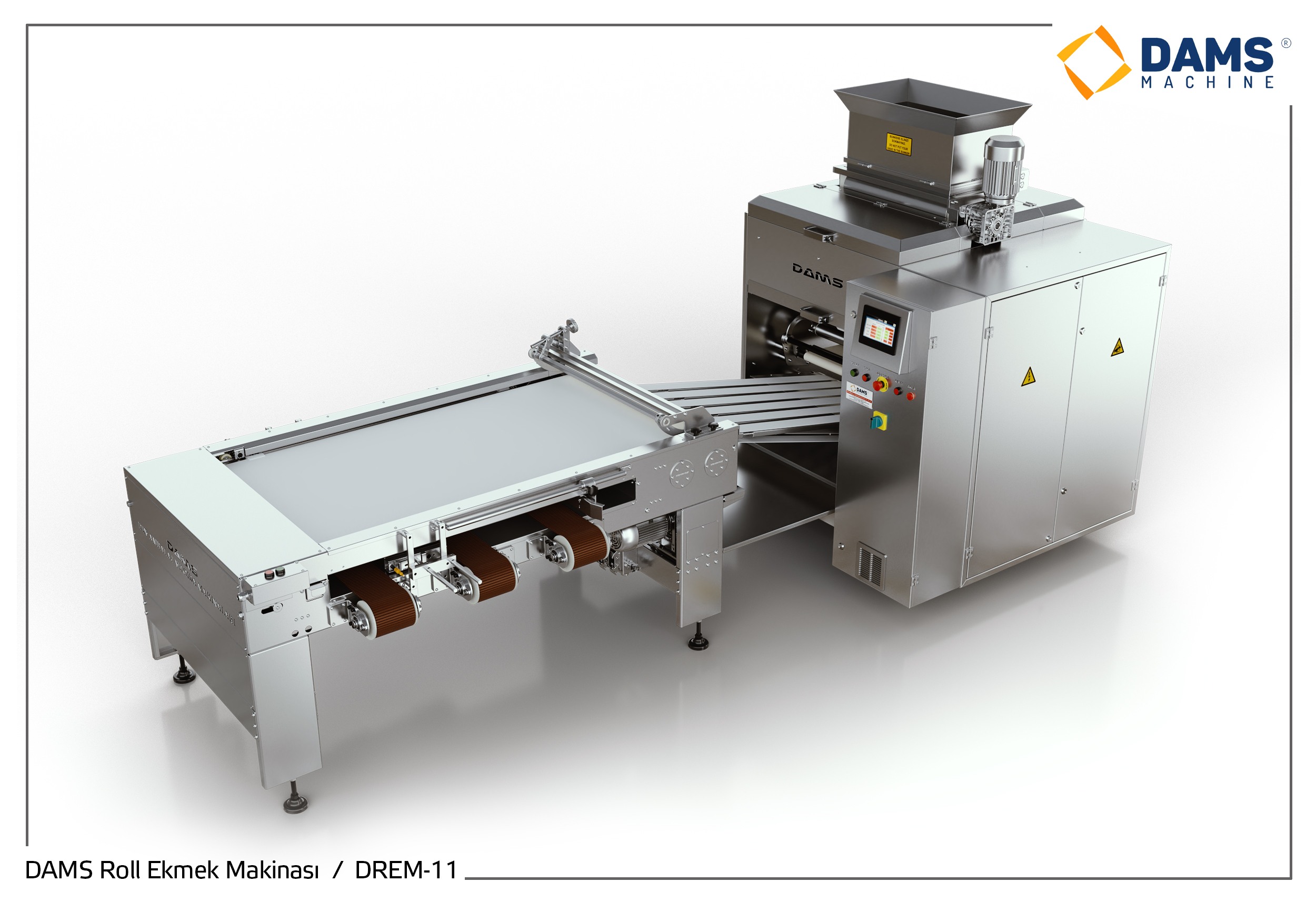 ماكينة خبز الرول DREM - 11